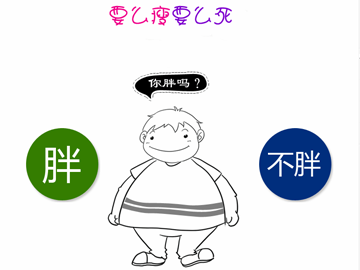 要么瘦要么死