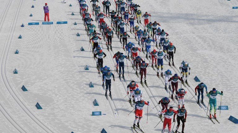 2018平昌冬奥会:越野滑雪男子50公里集体出发传统技术决赛