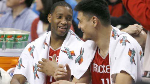 姚麦组合的时代 国际巨星照亮丰田中心