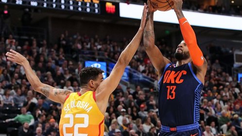 雷霆vs爵士直播 焦点战即将打响 亚历山大迎战马尔卡宁 全明星后卫对决引爆盐湖城之夜