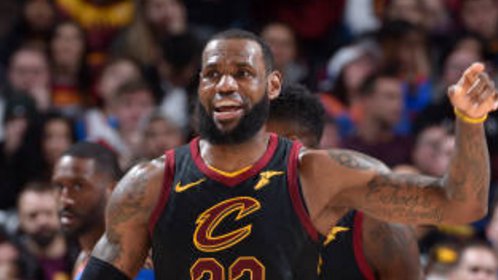 NBA骑士_雷霆148-124骑士_【扣篮】本场最佳！詹韦连线重出江湖引爆全场_高清