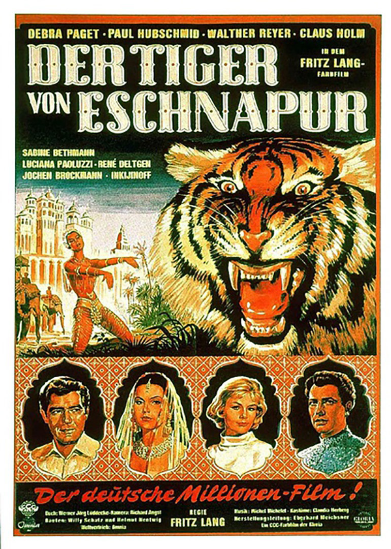 孟加拉虎der tiger von eschnapur;the tiger of eschnapur电影