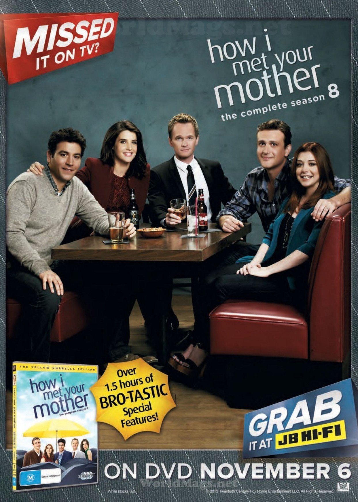 9分how i met your mother season 8 电视剧 别 名:老爸老妈罗曼史 第