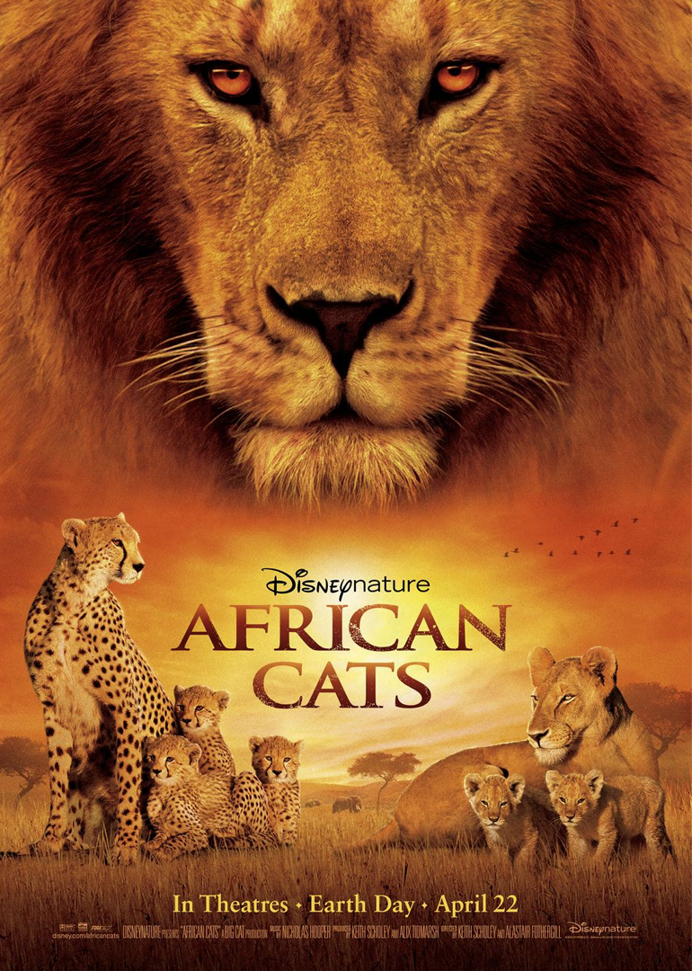 非洲猫科(african cats)-电影-腾讯视频