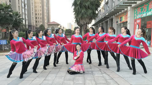 杨丽萍广场舞《全是爱》_高清