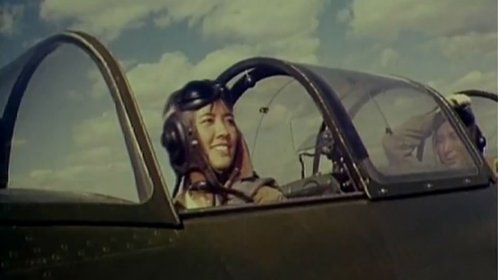 女飞行员