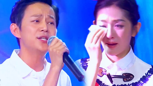 何炅马天宇合唱古风神曲离人愁一个深情款款一个温润如玉