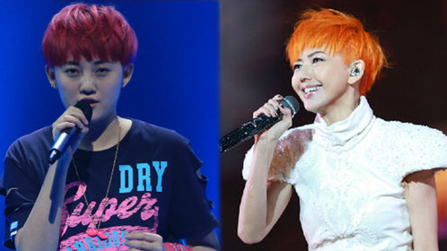 中国好声音第4季张姝对比摇滚女学霸颠覆汪峰一起摇摆