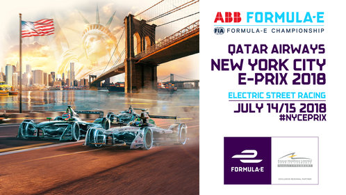 赛车回放fe电动方程式锦标赛纽约站第一回合正赛颁奖仪式采访庆祝英文