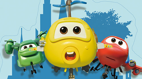 小飞机卡卡之直升机芒果文