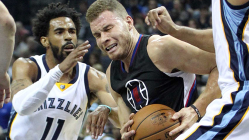 【原声回放】快船vs灰熊第1节 小加索尔战斧劈扣_nba全场回放_腾讯