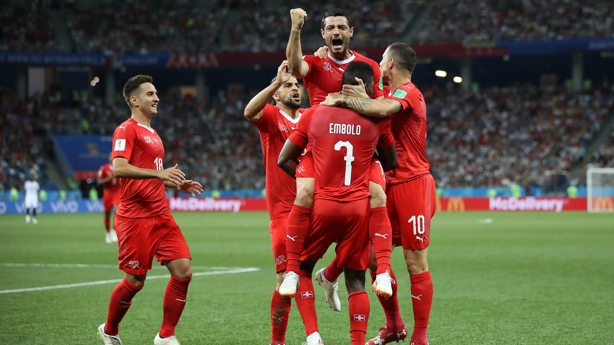 2018世界杯e组第3轮:瑞士2