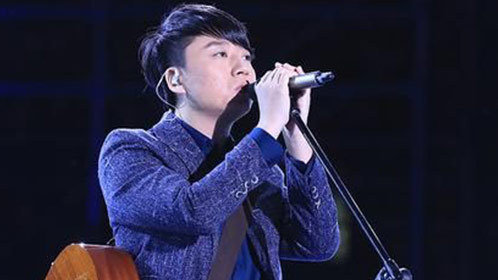 张磊现场唱异乡人表达对东北的思乡情