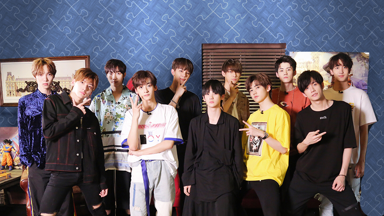 super r1se·蓄能季任豪一秒变金砖富豪,r1se抱大腿变身真人挂件_综艺