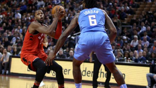 【回放】快船vs猛龙第1节 洛瑞妙传德罗赞战斧劈扣_nba全场回放_腾讯