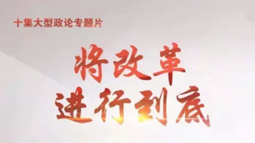 大型政论专题片《将改革进行到底》