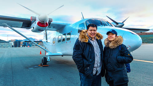 我们的侣行环球飞行航段远超国产飞机航程,探险夫妇犯了难_综艺_高清