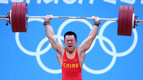 回顾2004奥运中国第11金 张国政 举重男子69公斤级