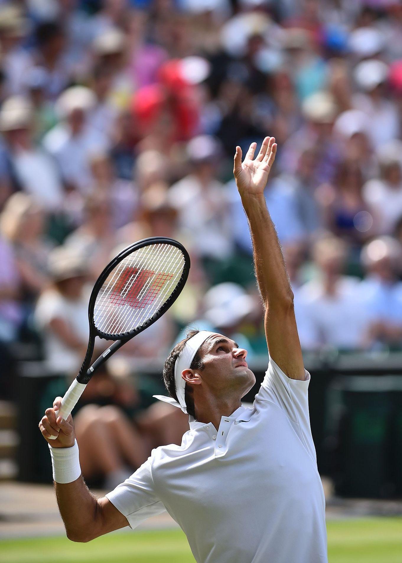 2017温网男单第1轮:多尔戈波洛夫0-1费德勒