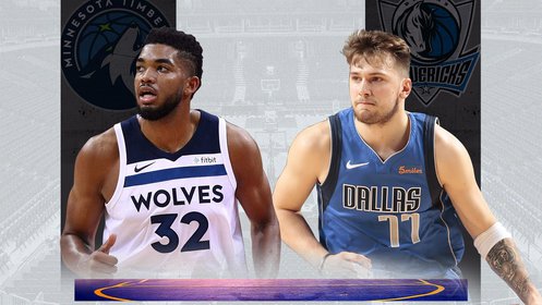 nba全场回放nba季前赛森林狼vs独行侠第4节英文原声回放